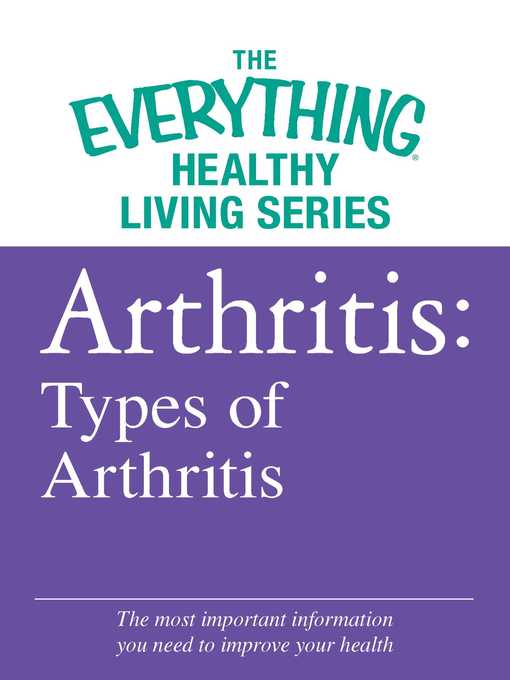 Title details for Arthritis by Adams Media - Available